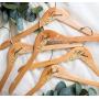 Wedding Hanger with Name or Titles for Bride & Bridesmaids Bridal Hanger for Wedding Dress Mrs Hanger Floral Geometric Modern Wedding