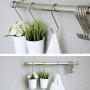 20 Pack 3.5" Hooks S Shaped Hanging Hooks Stainless Steel Metal Hangers Hanging Hooks Kitchen,Closet,Bathroom,Work Shop,Garden,Outdoor etc.