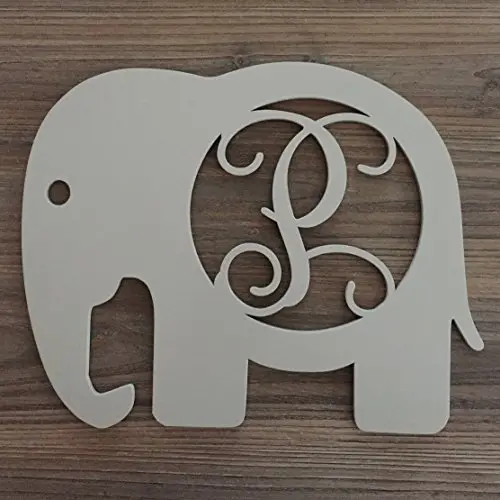 Monogram Elephant Nursery Wall Hanger - Babys Room Wall Hanger - Elephant Wall Hanging - Elephant Door Hanger - Wooden Elephant Cutout Monogram Elephant Nursery Wall Hanger - Babys Room Wall Hanger - Elephant Wall Hanging - Elephant Door Hanger - Wooden Elephant Cutout