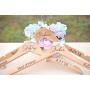 Personalized Bridesmaid Hangers - Engraved Wooden Bridal - Personalized Wedding Hangers - Wedding Dress Hanger - Bridesmaid Gift - Hangers