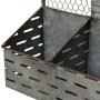 Glitzhome Storage Box, 23.62inch, Grey
