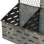 Glitzhome Storage Box, 23.62inch, Grey Glitzhome Storage Box, 23.62inch, Grey