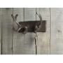 Comfify Vintage Cast Iron Deer Antlers Wall Hooks Antique Finish Metal Clothes Hanger Rack w/Hooks | Includes Screws and Anchors | in Rust Brown | (Antlers Hook CA-1507-24) Comfify Vintage Cast Iron Deer Antlers Wall Hooks Antique Finish Metal Clothes Hanger Rack w/Hooks | Includes Screws and Anchors | in Rust Brown | (Antlers Hook CA-1507-24)