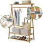 Y.H.Valuable Coat Racks Simple Coat Rack Clothes Stand Hanger Hall Hanging Rod Bedroom Hat Handbag Clothes Tree Floor Hanger Entryway Furniture (Color : 110cm)
