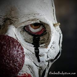 Scary Clown Life-size Resin Wall Hanger