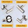 JOMAY Bathroom Towel Hooks for Hanging, Simple Robe Hooks Wall Hooks Heavy Duty, Door Holder Clothes Hanger Wall Mounted, Rustproof Brushed SUS 304 Stainless Steel for Shower Kitchen Hotel (2 Pcs) JOMAY Bathroom Towel Hooks for Hanging, Simple Robe Hooks Wall Hooks Heavy Duty, Door Holder Clothes Hanger Wall Mounted, Rustproof Brushed SUS 304 Stainless Steel for Shower Kitchen Hotel (2 Pcs)