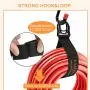 Lamdo Extension Cord Organizer(8 Pack),Heavy-Duty Hoop and Loop Storage Straps for Hoses,Cables,Ropes,Cords Hanger and More for Garage,Home,Shop,RV,Boat and Camping Organization