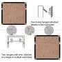 Picture Hangers,50 Pack Heavy Duty D-Ring Picture Frame Hanging Kits with 50 Pack Screws,10 Feet Steel Wire for Hanging Clock Paintings Artwork Picture Frame Hook Photos Mirrors Picture Hangers,50 Pack Heavy Duty D-Ring Picture Frame Hanging Kits with 50 Pack Screws,10 Feet Steel Wire for Hanging Clock Paintings Artwork Picture Frame Hook Photos Mirrors