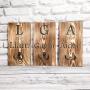 Personalized coat rack - Backpack kids Holder - farmhouse holder - Personalized Name Sign - Kids rack - Bathroom towel hanger - Custom Wood Sign