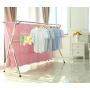 Clothes Drying Rack for Laundry Free Installed Space Saving Folding Hanger Rack Heavy Duty Stainless Steel