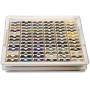 Elizabeth Ward Bead Storage Solutions: 82-Piece Tiny Container Storage Tray ? Bead Organizer with 78 Tiny Containers, a Tray and Lid for Beads and More