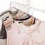 Yuqianjin 10 Pack Plastic Hangers Light-Weight Non-Slip Clothes/Suit Hangers Adult Non-Slip Drying Rack (Color : Gray, Size : 10pcs)