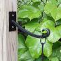 Achla Designs Lodge Wrought Iron Double Wall Bracket Hook