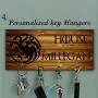 Game of thrones key holder for wall, personalized key hanger,Targaryen key hanger, Custom key rack, Anniversary Gift, Housewarming Gift, Targaryen gif, custom key holder, Targaryen key holder