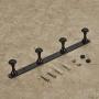 Rozin Oil Rubbed Bronze Bath Robe Hooks Wall Mounted Clothes Towel Hangers