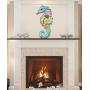 G.DeBrekht Coastal Scenic Seahorse Rustic Wooden Door hanger / wall decor#8198517H