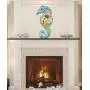 G.DeBrekht Coastal Scenic Seahorse Rustic Wooden Door hanger / wall decor#8198517H