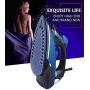 Iron Steam, Household Handheld Vertical Electric Mini Travel Wired Ironing Machine Portable steam, Stainless Steel Soleplate