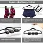 CACASO Strong Clothing Clips,Removable Windproof Clips for Hangers,Powerful Sturdy Springs Hanger Clips,Black Velvet Hanger Clips,(20 Pack) CACASO Strong Clothing Clips,Removable Windproof Clips for Hangers,Powerful Sturdy Springs Hanger Clips,Black Velvet Hanger Clips,(20 Pack)