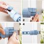 VISECO Drying Racks for Laundry,Wall Drying Rack,Creative Multifunctional Balcony Travel Portable Storage Hook Hanger Window Sill Drying Clothes Racks