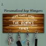 Personalized Family key holder for wall, Home Sweet Home Key Hanger, Wall Key Rack, Family custom key organizer, Personalized Wood Key Holder For Wall, Last name key rack, Housewarming Wedding Gift Personalized Family key holder for wall, Home Sweet Home Key Hanger, Wall Key Rack, Family custom key organizer, Personalized Wood Key Holder For Wall, Last name key rack, Housewarming Wedding Gift