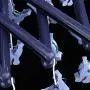 Fdit1 Stylish Pp Laundry Drying Rack Clothes Hanger with 29 Clips for Drying Socks Drying Towels (2#)