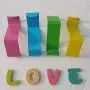 Coralpearl Over The Door Cubical Wall Panel Utility Rack Hanger Hook Metal Partition Storage Organizer Memo Holder Set for Coat Clothes,Towel,Wreath,Key,Garage,Kitchen,Bathroom,Kids Room (Love)