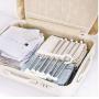 5pcs Random Color 5 in 1 Multi-Function Home Hanger Stainless Steel Plastic Clothes Hanger Rack