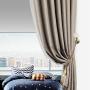 Glittery 2 PCS Clear Crystal Curtain Holdbacks Wall Mounted Tassel Curtain Tieback Hook Drapery Tiebacks Clothes Coat Hat Towel Hanger Holder (Bronze)