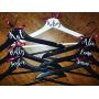Wedding Dress Hangers - Personalized Wedding Hanger with Bow