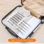 Uscharm Space-Saving Pants Rack, 5 in 1 Multi-Functional Pants Rack Foldable Trousers Pants Hanger Multi-Layer Closets Clothes Hangers Drying Rack Double Hooks (White/2 Pack) Uscharm Space-Saving Pants Rack, 5 in 1 Multi-Functional Pants Rack Foldable Trousers Pants Hanger Multi-Layer Closets Clothes Hangers Drying Rack Double Hooks (White/2 Pack)