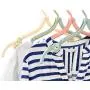 Anasu 4 Pack Travel Hangers Magic Portable Folding Clothes Hangers Plastic Coat Hanger Foldable Hanger