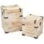 Nearly Natural White Wash Storage Boxes/Trunks (Set of 2), 2 Piece Nearly Natural White Wash Storage Boxes/Trunks (Set of 2), 2 Piece