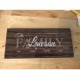 Personalized Family Name Key Hanger, Key Holder, Key Rack, Key Finder, New Home, Wedding, Home