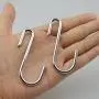 24 Pack 2.4 Inch S Shaped Hooks Small Hanging Hangers for Bathroom Bedroom Office Kitchen Garden 24 Pack 2.4 Inch S Shaped Hooks Small Hanging Hangers for Bathroom Bedroom Office Kitchen Garden