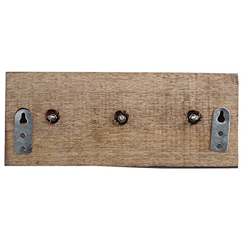 Indianshelf Handmade 1 Artistic Vintage Cream Wooden Lion Coat Hooks Holders/Key Hooks for Wall