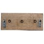 Indianshelf Handmade 1 Artistic Vintage Cream Wooden Lion Coat Hooks Holders/Key Hooks for Wall