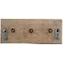 Indianshelf Handmade 1 Artistic Vintage Clear Wooden Wheel Clothes Hooks Holders/Key Holder