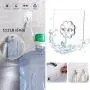 HangerSpace Adhesive Hooks, Transparent Reusable Sticky Hooks 13.2LB Heavy Duty Seamless Hooks Rotating Ceiling Hooks Wall Hanger Hooks Utility Hooks for Kitchen Bathroom Window - 12 Packs HangerSpace Adhesive Hooks, Transparent Reusable Sticky Hooks 13.2LB Heavy Duty Seamless Hooks Rotating Ceiling Hooks Wall Hanger Hooks Utility Hooks for Kitchen Bathroom Window - 12 Packs