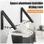 Folding Clothes Hanger Foldable Multifunction Wall Mounted Clothes Rail Drying Rack (Random Color) Folding Clothes Hanger Foldable Multifunction Wall Mounted Clothes Rail Drying Rack (Random Color)