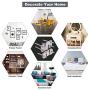 Furniture Flush Mount Bracket, Headboard Wall Mount Hardware, Large Picture and Mural Painting Hangers, Mirror Clips, Stainless Steel Mount Brackets Connectors 2 Sets (Small) Furniture Flush Mount Bracket, Headboard Wall Mount Hardware, Large Picture and Mural Painting Hangers, Mirror Clips, Stainless Steel Mount Brackets Connectors 2 Sets (Small)