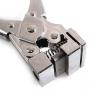 AIR LOCKER A04 Manual Metal Slot Punch Plier T-Shaped Hole Cutting Tool Hanger Hole Punch, Punch Out Dimension: 1 x 5/16" Replaces McGill MCG16200 AIR LOCKER A04 Manual Metal Slot Punch Plier T-Shaped Hole Cutting Tool Hanger Hole Punch, Punch Out Dimension: 1 x 5/16" Replaces McGill MCG16200