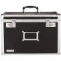 Vaultz Locking Personal File Organizer Tote Box, Legal Size, Black (VZ01189)
