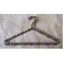 10pcs Plastic Pearl Clothes Hangers Fashion Colorful Clips Hanger Home Accessories