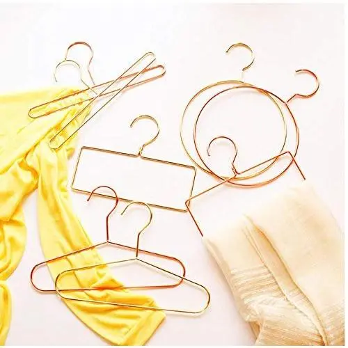 5PC Random Style Nordic Style Rose Gold Iron Round Square Shape Hangers Wall Hook Storage Rack Home Organizer Decor Tool for Clothes Tie Decoration 5PC Random Style Nordic Style Rose Gold Iron Round Square Shape Hangers Wall Hook Storage Rack Home Organizer Decor Tool for Clothes Tie Decoration
