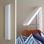Areena Shop Stainless Folding Wall Hanger Mount Retractable Clothes Indoor Hangers Areena Shop Stainless Folding Wall Hanger Mount Retractable Clothes Indoor Hangers