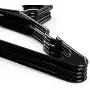 ZOYER Premium Plastic Hangers (50 Pack)- Durable & Strong Standard Hangers for Clothes - Black ZOYER Premium Plastic Hangers (50 Pack)- Durable & Strong Standard Hangers for Clothes - Black