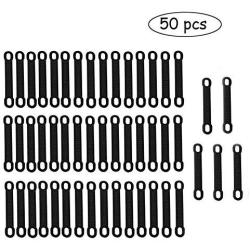 HAPPYDAY Hanger Slip,50pcs Silicone Anti-Slip Gasket Hanger Hooks Clothes Non Slip Pad Cascading Hanger Shoulder Self-Adhesive Mat