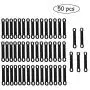 HAPPYDAY Hanger Slip,50pcs Silicone Anti-Slip Gasket Hanger Hooks Clothes Non Slip Pad Cascading Hanger Shoulder Self-Adhesive Mat