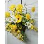 Grapevine Basket Door Hanger, Yellow Flowers Door Hanger, Spring Door Hanger, Spring Flowers, Spring Decor, Krazy Mazie Kreations Grapevine Basket Door Hanger, Yellow Flowers Door Hanger, Spring Door Hanger, Spring Flowers, Spring Decor, Krazy Mazie Kreations